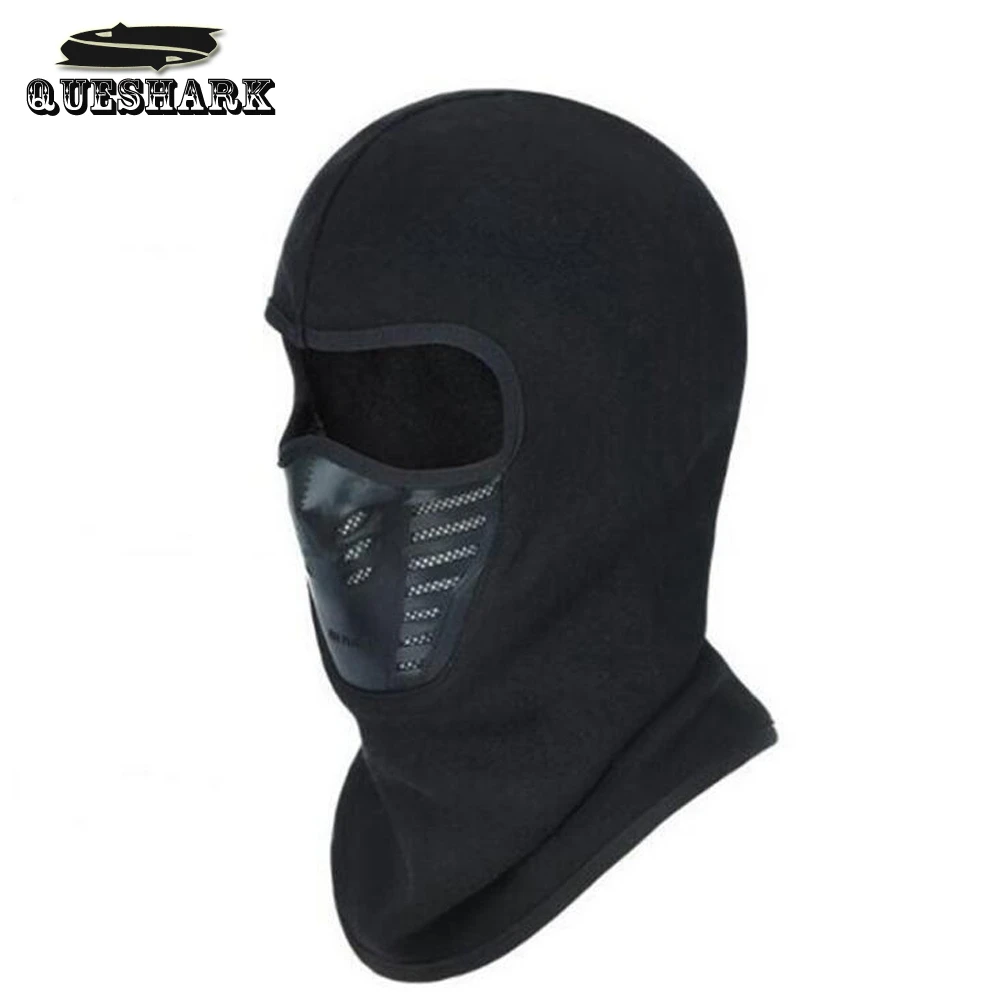 

Men Winter Warm Full Face Mask Ski Hat Windproof Thermal Fleece Scarf Hood Neck Cover Sports Cycling Hiking Snowboard Mask