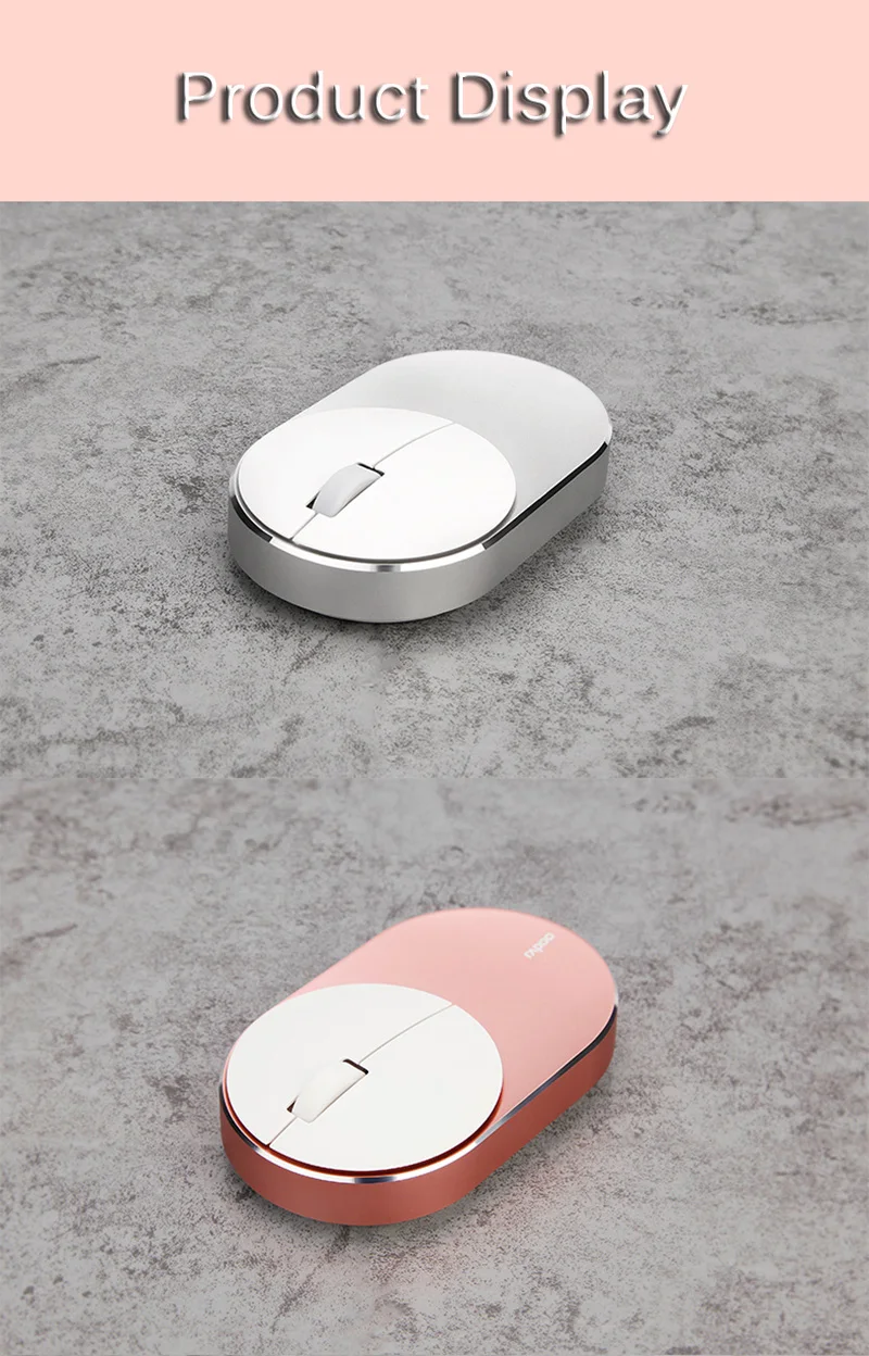 mouse silencioso multi-modo bluetooth mouse óptico mouse para escritório de negócios