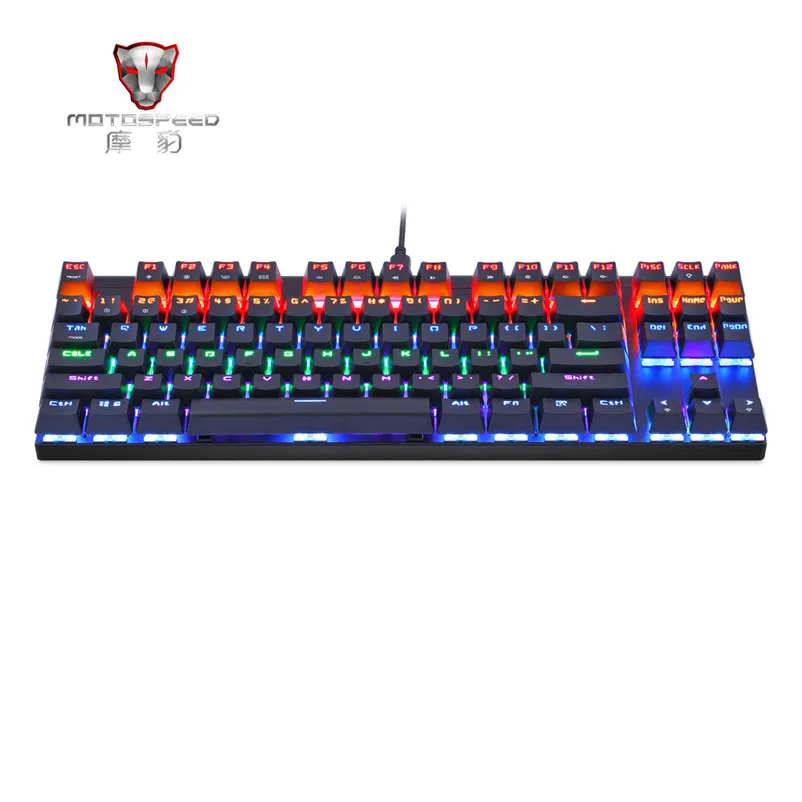 

Motospeed Keyboard K83 Wired Bluetooth Dual-Mode Mechanical Keyboard For PC Computers A8