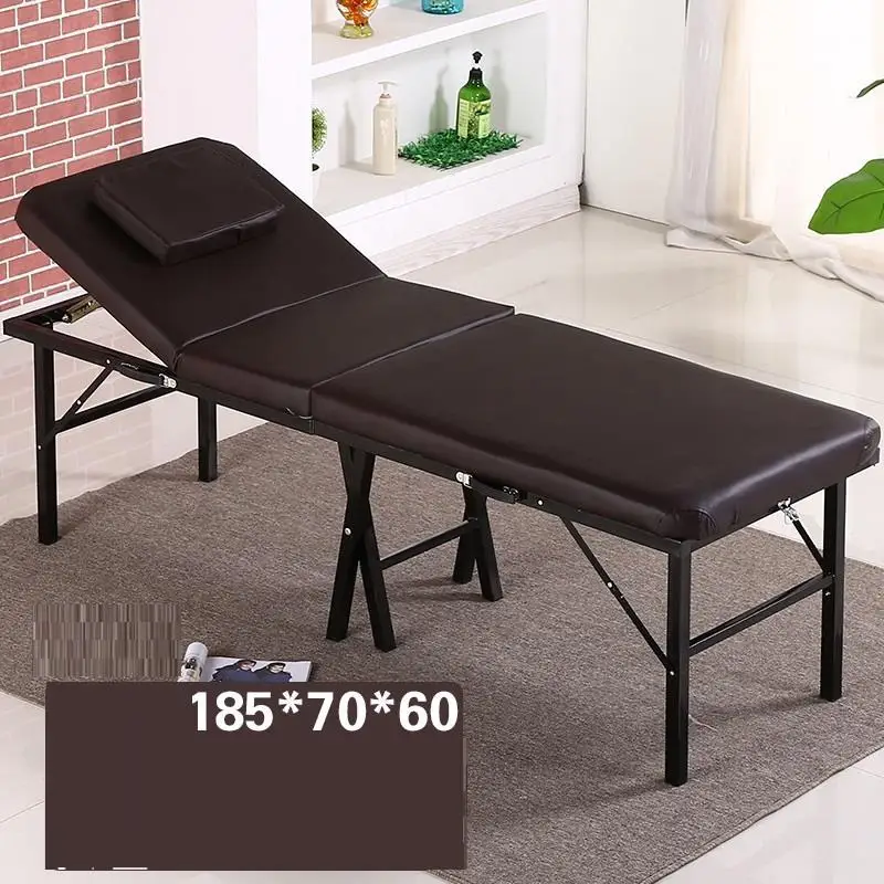 Cadeira De Massagem Cama beauty Mueble Tattoo Lettino Massaggio салонное кресло Camilla masaje складывающаяся Массажная кровать - Цвет: MODEL M