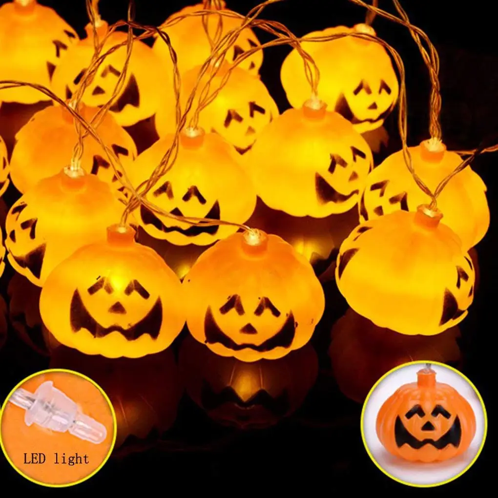 

New Halloween LED String Lights Cute Pumpkin Lamp Series Festival Decoration for Indoor/Outdoor