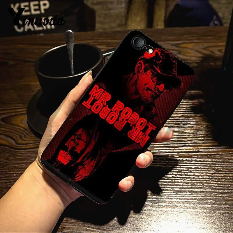 Yinuoda Mr Robot первоклассные аксессуары для телефонов Чехол для iPhone X 6 7 6s 7plus 8 8Plus XS XR 5C SE 11 11pro 11promax