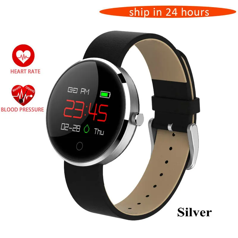 Hold Mi DM78 Смарт-часы модные спортивные мужские и женские Смарт-часы Bluetooth носимые устройства для Android IOS умные часы - Цвет: Серебристый