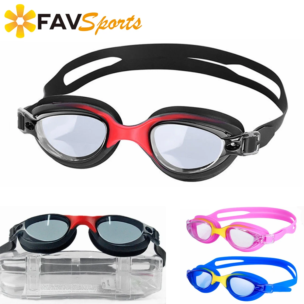 FAVSPORTS seguridad Anti niebla Gafas de natación Gafas Natacion Graduadas hombres mujeres Gafas deportes Gafas con estuche FAVSPORTS seguridad Anti niebla Gafas de natación Gafas Natacion Graduadas hombres mujeres Gafas deportes Gafas con estuche