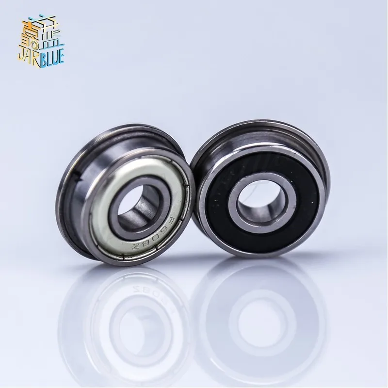 20 PCS Flanged Rubber Sealed Ball Bearings FR188-2RS 1//4/" x 1//2/" x 3//16/"