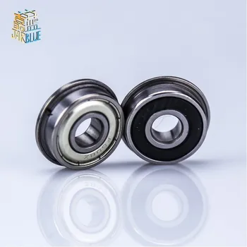 

Flange12.7x28.525x7.938mm 10pcs Mini Flanged Balls Bearing High Precision Abec-3 Z2v1 Fr8-2rs 1/2" X 1-1/8" X 5/16" Inch FR8ZZ