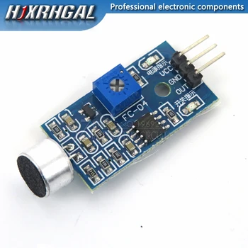 

5PCS 3pin Voice Sound Detection Sensor Module Intelligent Smart Vehicle Robot Helicopter Airplane Aeroplane Car for arduino DIY