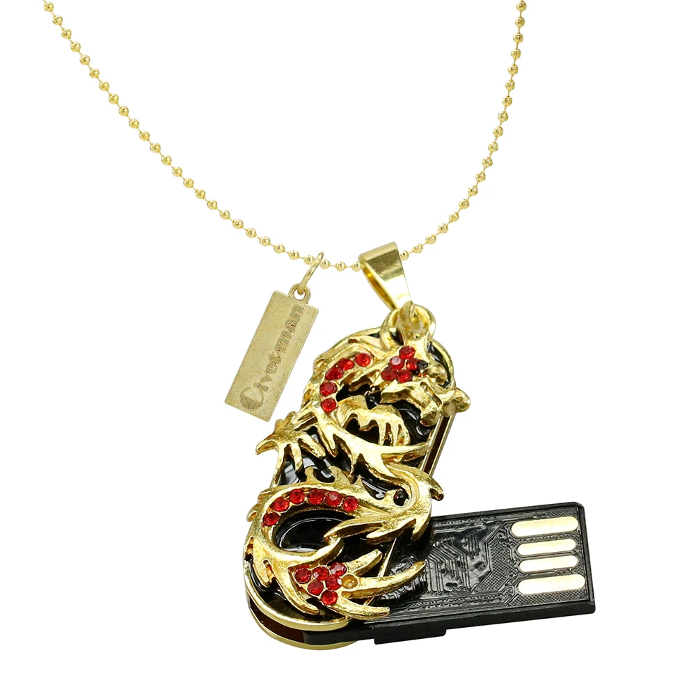 Ювелирный USB флеш накопитель в виде дракона 8 ГБ 16 32 64 128 256 2 0 карта памяти Pendriver Horse