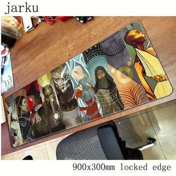 

dragon age mouse pad gamer 900x300mm notbook mouse mat large gaming mousepad large cheapest pad mouse PC desk padmouse