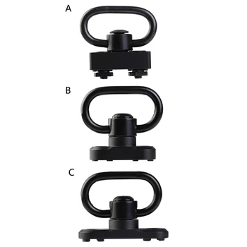 

M lok QD Sling Swivel Stud Mount Adapter For M Lok Rail Quick Release Mount Tools Kit Hunting Outdoor Sports Mount High Quality