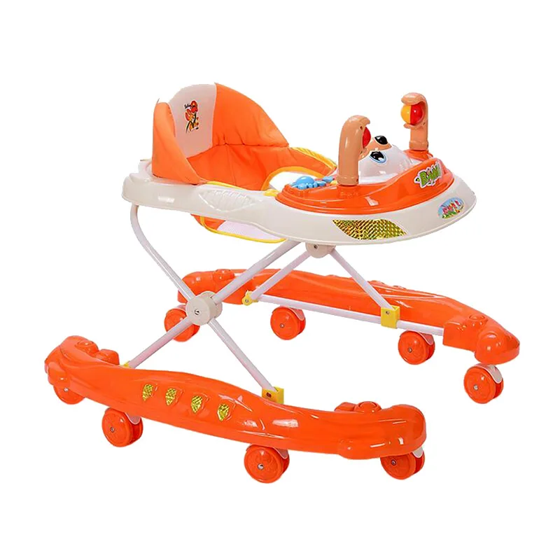 Baby Walker Adjustable Baby Walker Stroller Multifunction Foldable