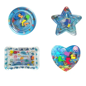 

Baby Inflatable Patted Pad Baby Inflatable Water Cushion Prostrate Water Cushion Pat Pad toy Creative Dual Use Toy