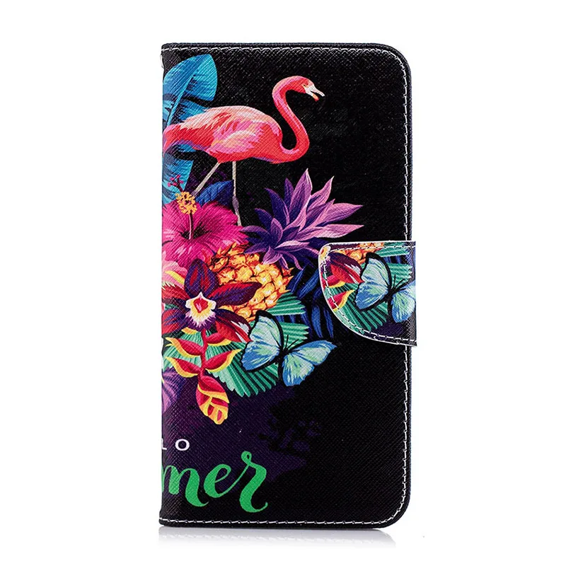 KEFO For Samsung Galaxy A8 Plus A6 Plus 2018 A5 2017 Case New Painting PU Leather Wallet Flip Luxury Book Style Cover Coque Capa (9)