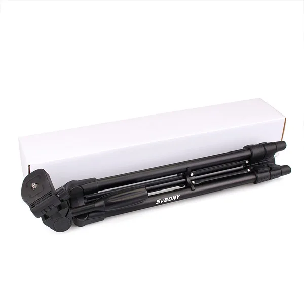 Portátil para Câmera 49 para Monocular com Bolsa Svbony Tripé Bola Cabeça Monopé Variável Carga Rolamento 10 kg Alumínio Slr 13 Svbony tripé portátil para câmera slr tripé