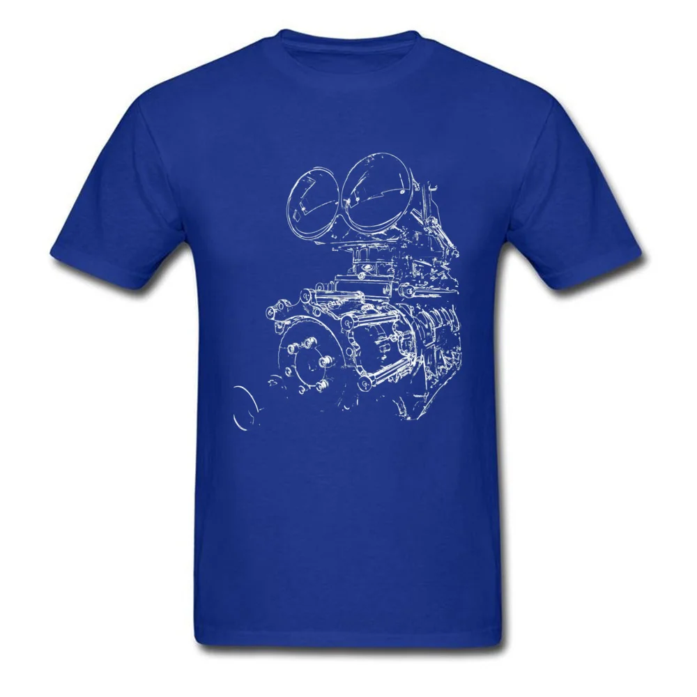 Shottie Supercharged V8 Engine 3007 Normal Summer/Fall All Cotton O Neck Student Tees Sweatshirts Dominant Short Sleeve T-shirts Shottie Supercharged V8 Engine 3007 blue