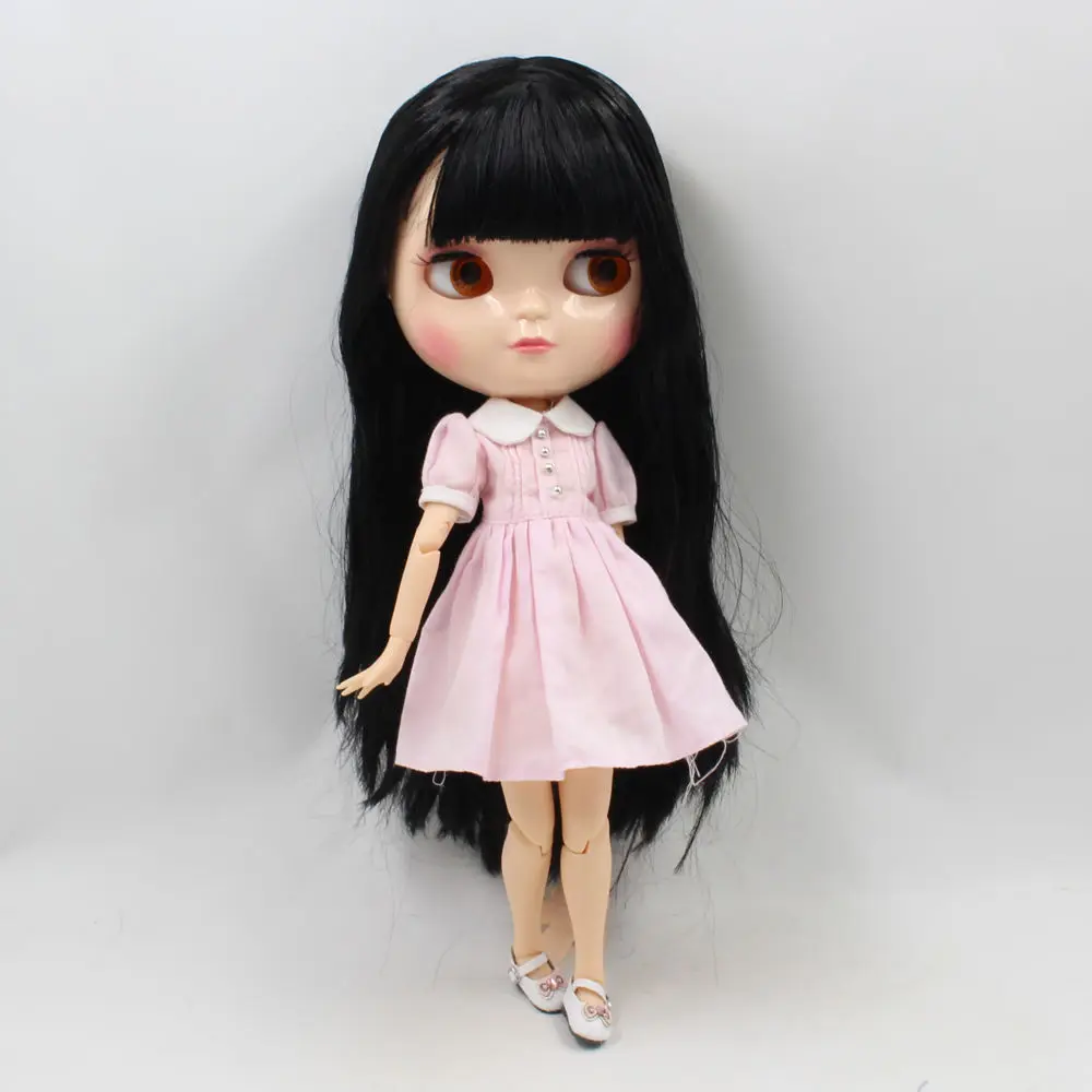 Кукла blyth icy licca body 9601 дикая горячая мягкая кудрявая для суставов волос 1/6 30 см