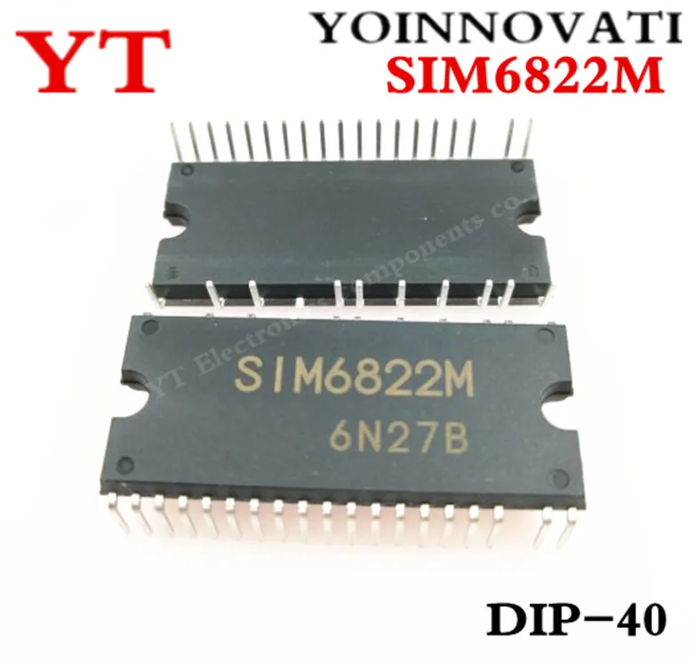 

5 шт./лот SIM6822M SIM6822 DIP-40 новый оригинальный IC лучшее качество
