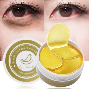 

60pcs 24K Collagen Gold Eye Mask Eye Patches for the Eyes Dark Circle Puffiness Eye Bag Anti-Aging Wrinkle Face Mask Skin Care