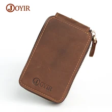 JOYIR, известный бренд, кошельки для ключей, держатель, Ретро стиль, для мужчин, коровья кожа, ключница, ключ, смарт, чехол для ключей, настоящая кожа, сумка для ключей