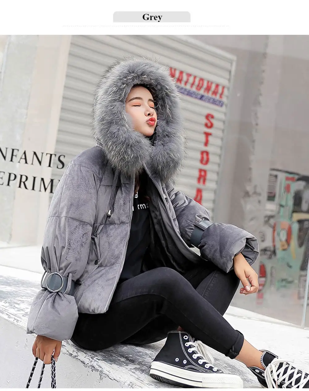 PinkyIsBlack с капюшоном женская зимняя куртка короткий пуховик с хлопковой подкладкой женские Пальто осенние бархатные casaco женское Inverno куртки-парки