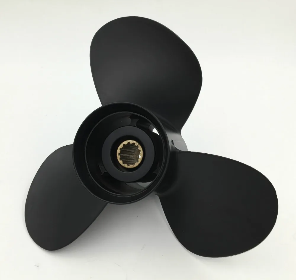 

11 5/8x12 for 35hp-50hp BRP propellers 3 blade 13 tooth spline aluminum propellers BRP boat accessories marine propellers