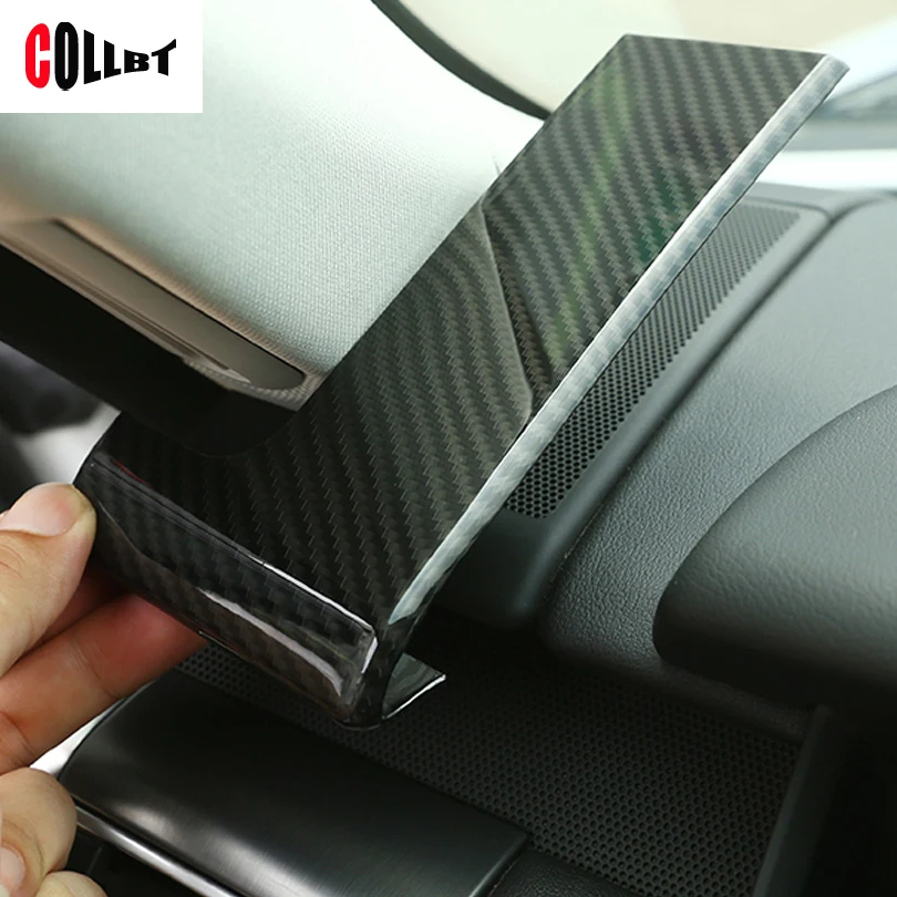 

Car Front Side Dashboard Decoration Frame Cover Trim Carbon Fiber For Land Rover Range Rover Sport 2014-2017 Auto Accessories