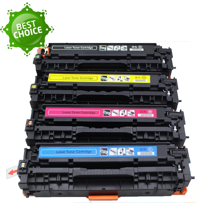 

4PC CF380A CF381A CF382A CF383A 312A Compatible color copier cartridge for hp LaserJet Pro MFP M476DW M476NW CF387A CF385A print