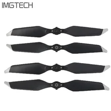 2 Par/4 Unid Mavic DJI Hélices Cuchillas De Plata de Liberación Rápida de Bajo Ruido para DJI Mavic pro platino/Mavic pro Drone DJI Accesorios