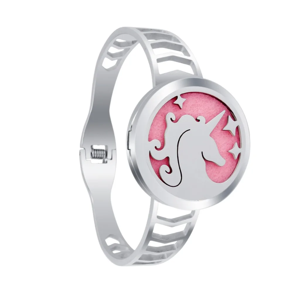 unicorn ZP-BS532-7 Diffuser Locket Bracelet