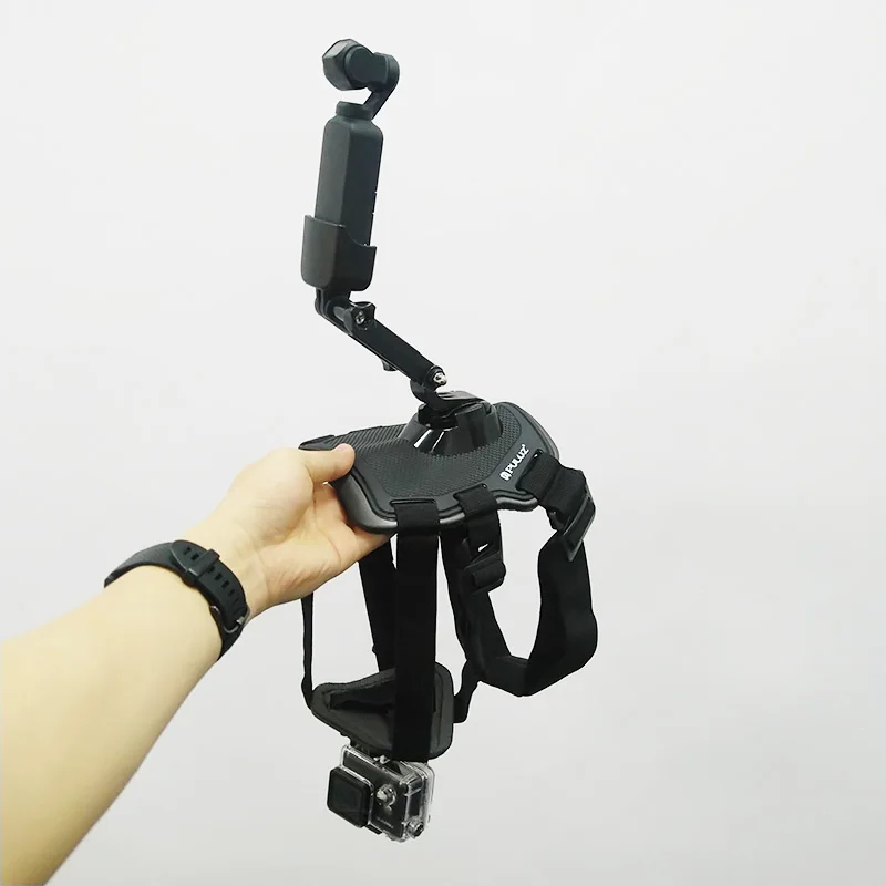 Эластичный регулируемый нагрудный ремень для собак FPV задний DJI Pocket 2 OSMO Action Insta360