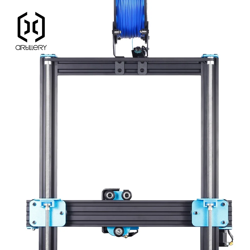 Новейший Artillery 3d принтер Sidewinder X1 ультра-тихий драйвер TFT сенсорный экран двойная ось Z печать для повторной печати 3d Принтер Комплект