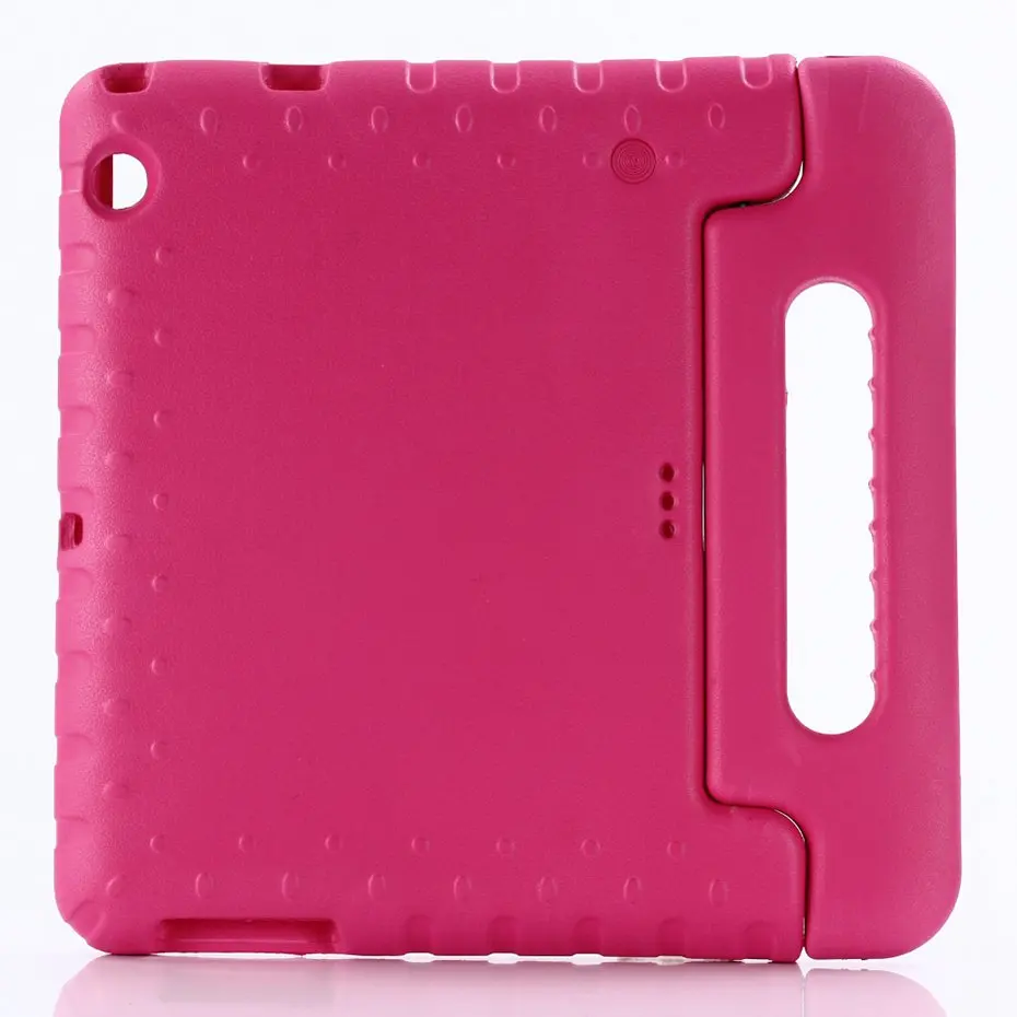Детский чехол для huawei MediaPad T3 10/T3 9,6 планшет ручной Ударопрочная ЕВА полное покрытие тела для AGS-L09 AGS-L03 AGS-W09 - Цвет: ROSE RED