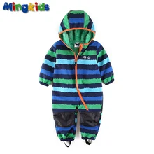 UmkaUmka boy outdoor rompers Kombinezon fleece padded winter Ski Jumpsuit Warm thicken windproof waterproof autumn spring Europe