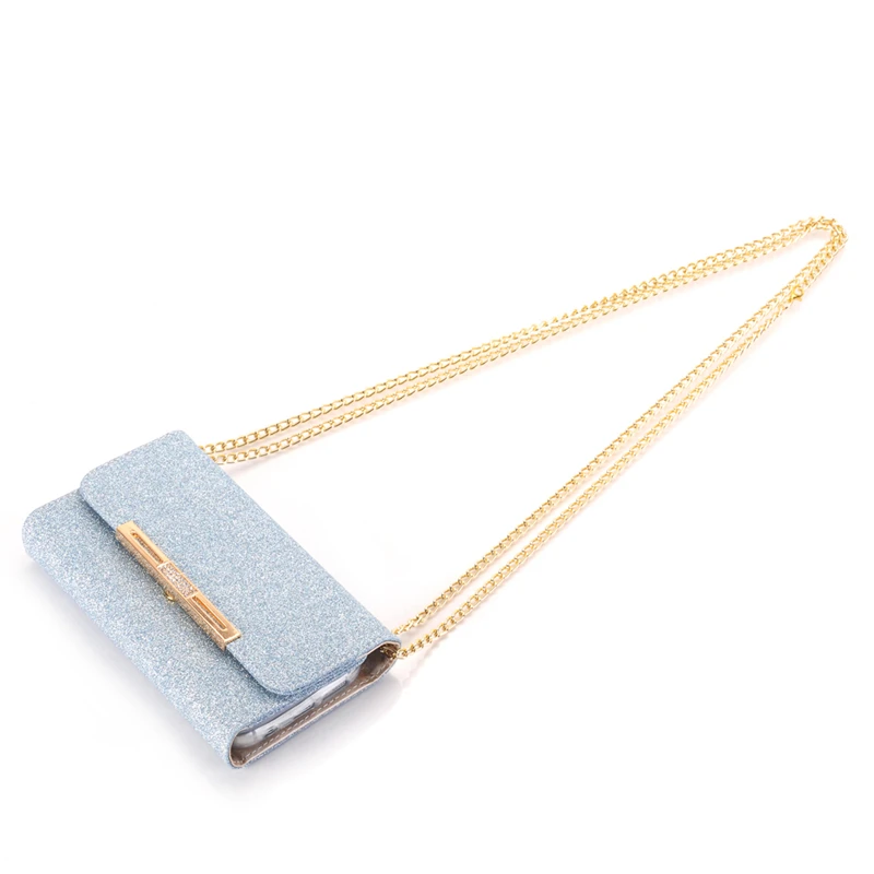 

szHAIyu Phone cases For iPhone 6 Plus 5.5'' Mini Wallet Case For iPhone 6S plus Women Deluxe Purse Metal Chain Bag