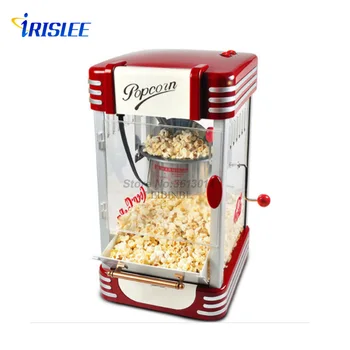 

Electric Corn Popcorn Maker household automatic mini popcorn machine Hot Air Popcorn DIY irislee home use children Gift 220V