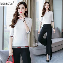 Универсальные трикотажные Весенняя футболка Для женщин Повседневное Половина рукава футболки дышащий эластичность Kintwear топ с круглым вырезом Женская футболка