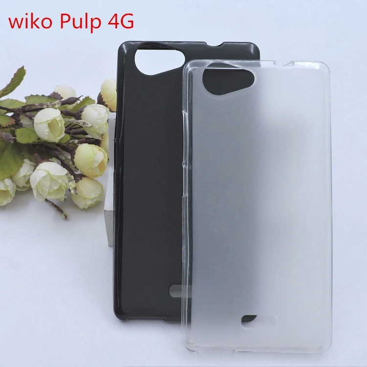 

For Wiko pulp 4G Case Silicone Cover Soft TPU Back Cover Case For Wiko pulp 4G