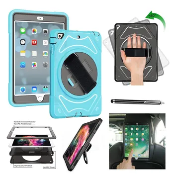 

XSKEMP 3 Layer Heavy Duty Rugged Shockproof Case For iPad Air 3rd Gen 10.5 2019 A2152 A2123 A2153 A2154 Protective Strap Cover