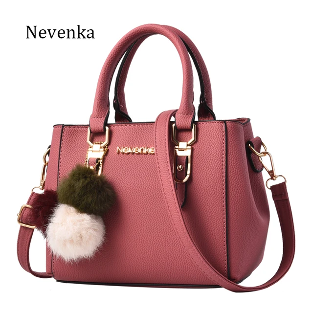 Nevenka Women Leather Handbag Brand Name Bag Female Shoulder Bags Solid Ladies Crossbody Bag ...