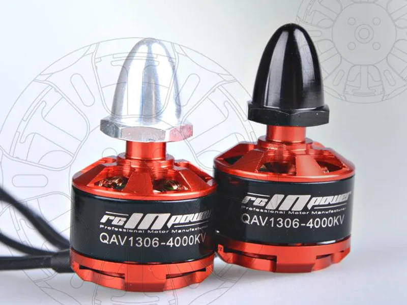 

RCINPOWER 1306 3100KV 4000KV Motor Brushless Motor for MINI 130 180 fpv racing frame QAV Drone