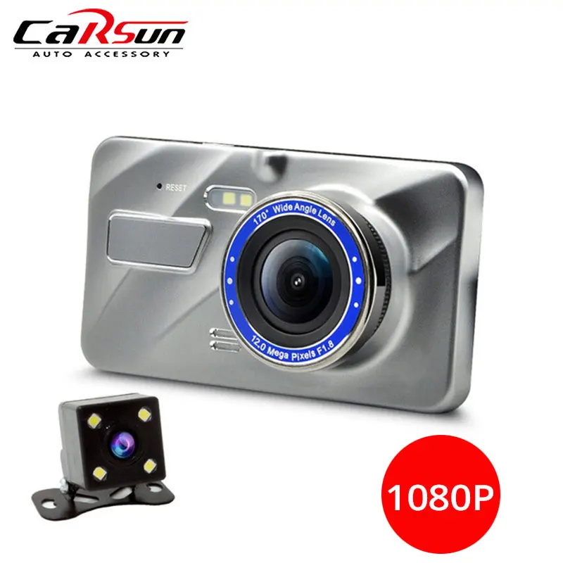 

Video Recorder Dash Cam Rear View Camera Car DVR Dual Lens Dashcam Full HD 1920x1080 DVR Car Camera Recorder