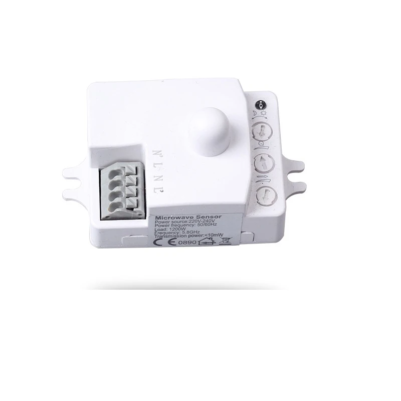 Newest Mini Sensor RF induction microwave sensor induction switch motion sensor switch radar sensor 220v 1200w (2)