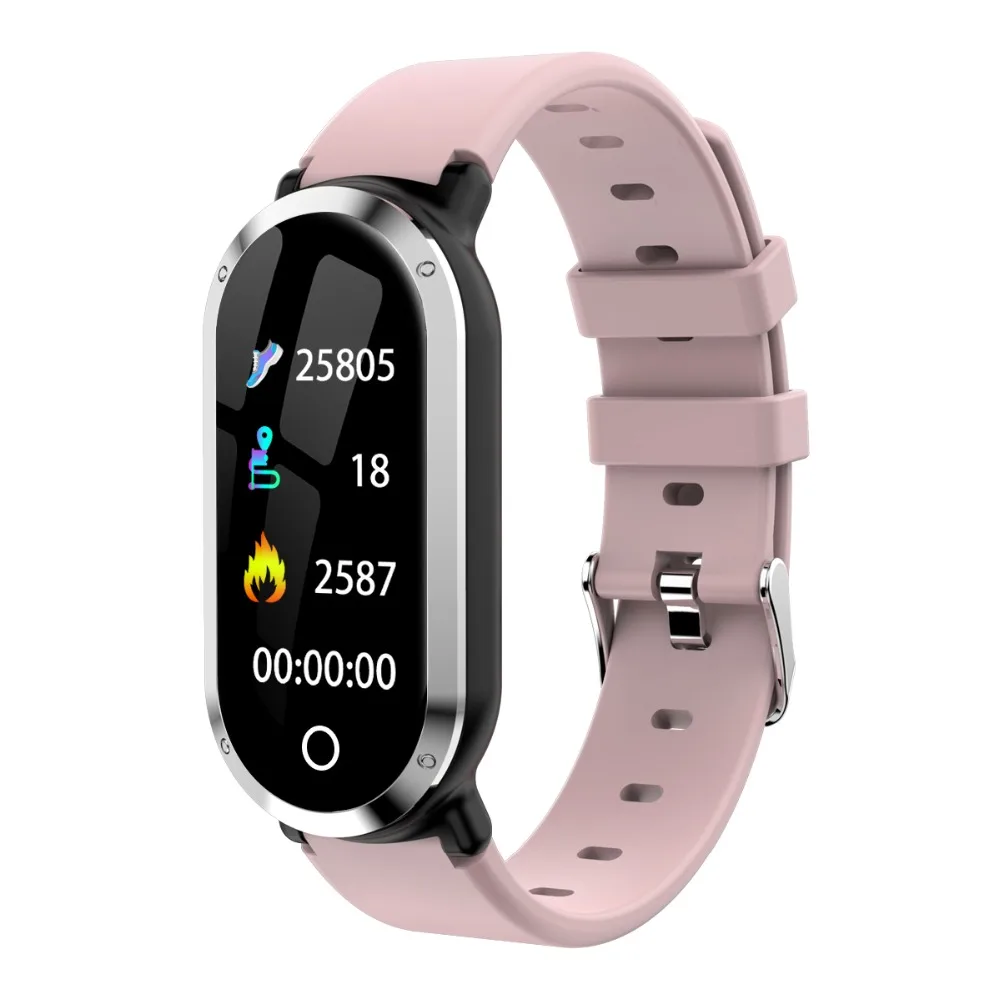 696 T1 Smart Wristband Woman Men Fitness Bracelet Heart Rate Blood Pressure Monitor Fitness Tracker Watch Pedometer Sport band
