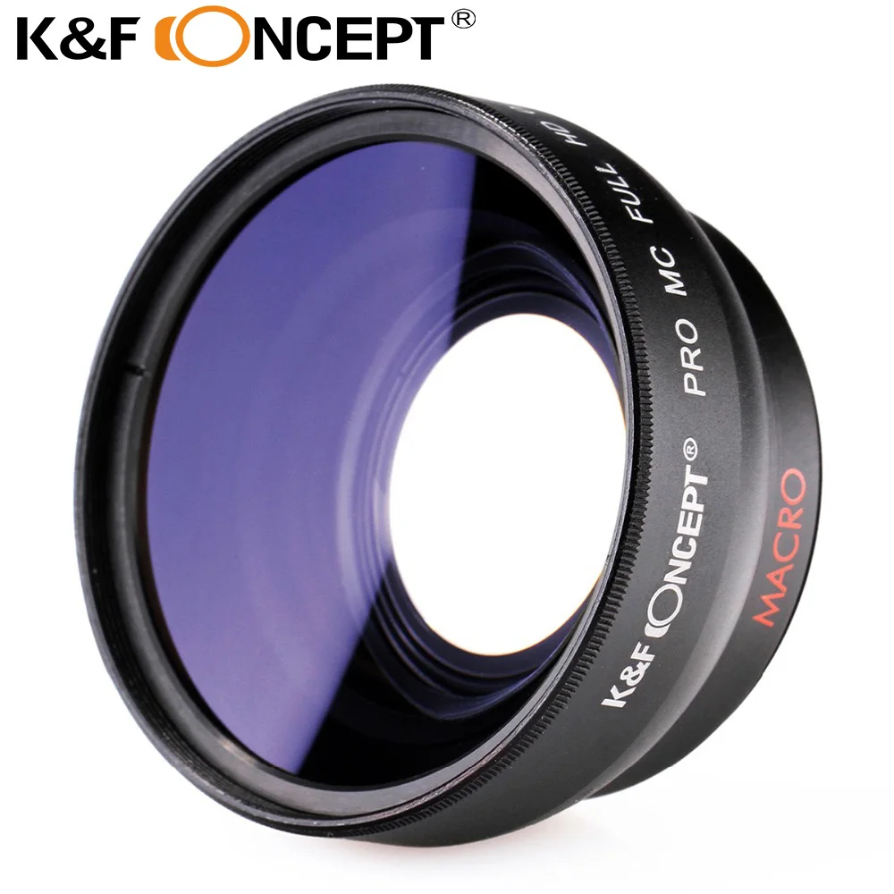 K U0026f Concept 52mm 0 45x Wide Angle Lens Macro Lens 3 In