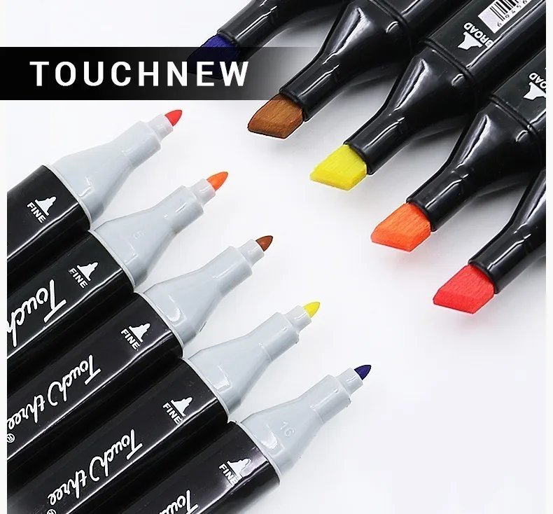 

New Three generations Art Mark Pen Oil Alcohol Double Head Artist Sketch Marker Anime Interior Design Student