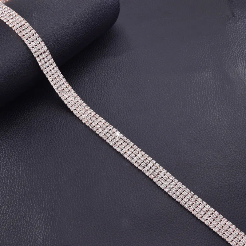 SS12 4 rows rhinestone cup chain (2)