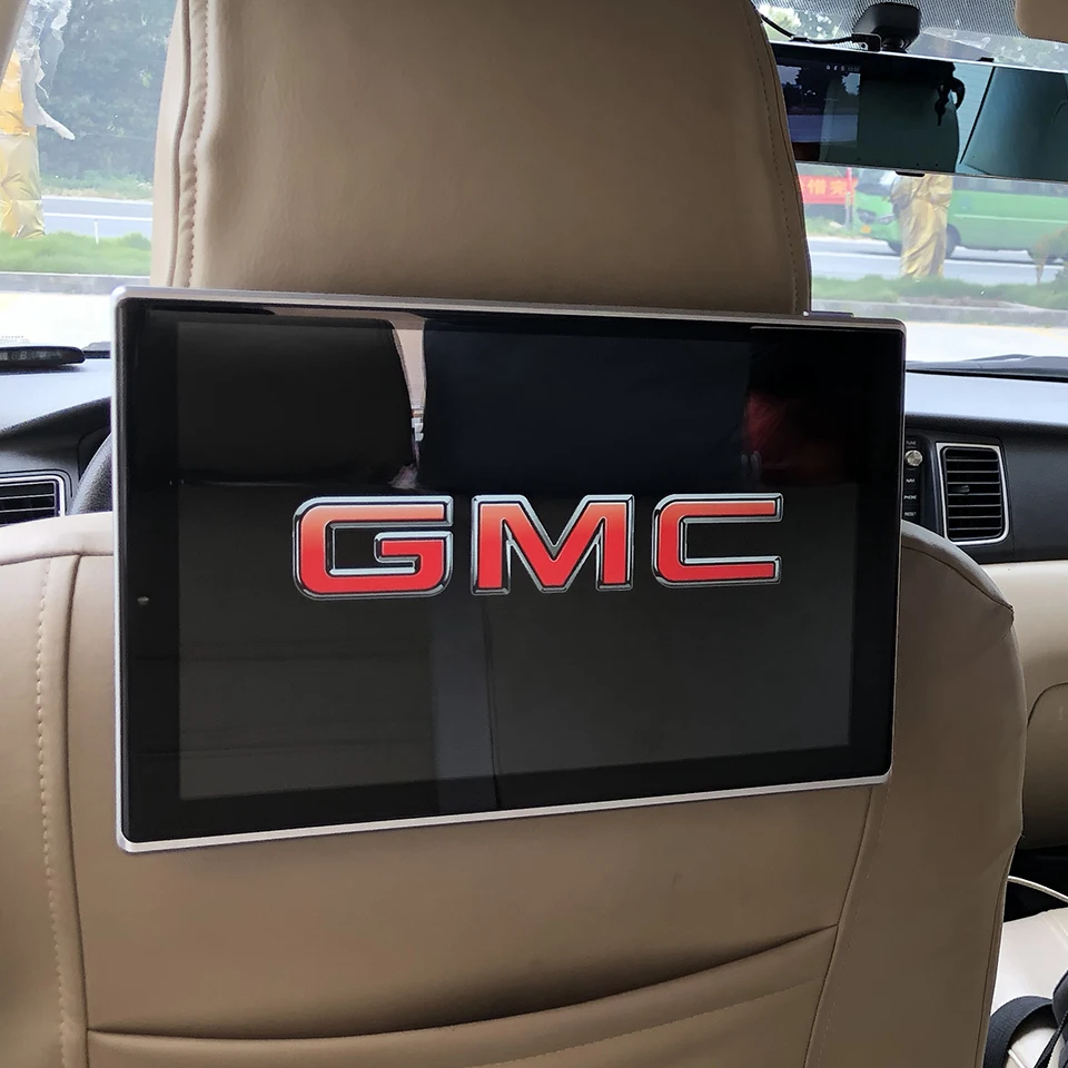 

Latest Car Rear Seat Entertainment 11.8 Inch LCD Screen For GMC All Models Auto Headrest Display Android System Monitor 2PCS