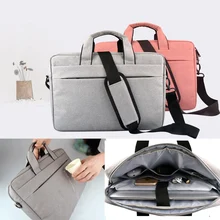 Сумка для ноутбука 13,3 14 15 15,4 15,6 дюймов Сумка через плечо чехол для ноутбука macbook Xiaomi Dell Asus acer Hp lenovo водонепроницаемая сумка