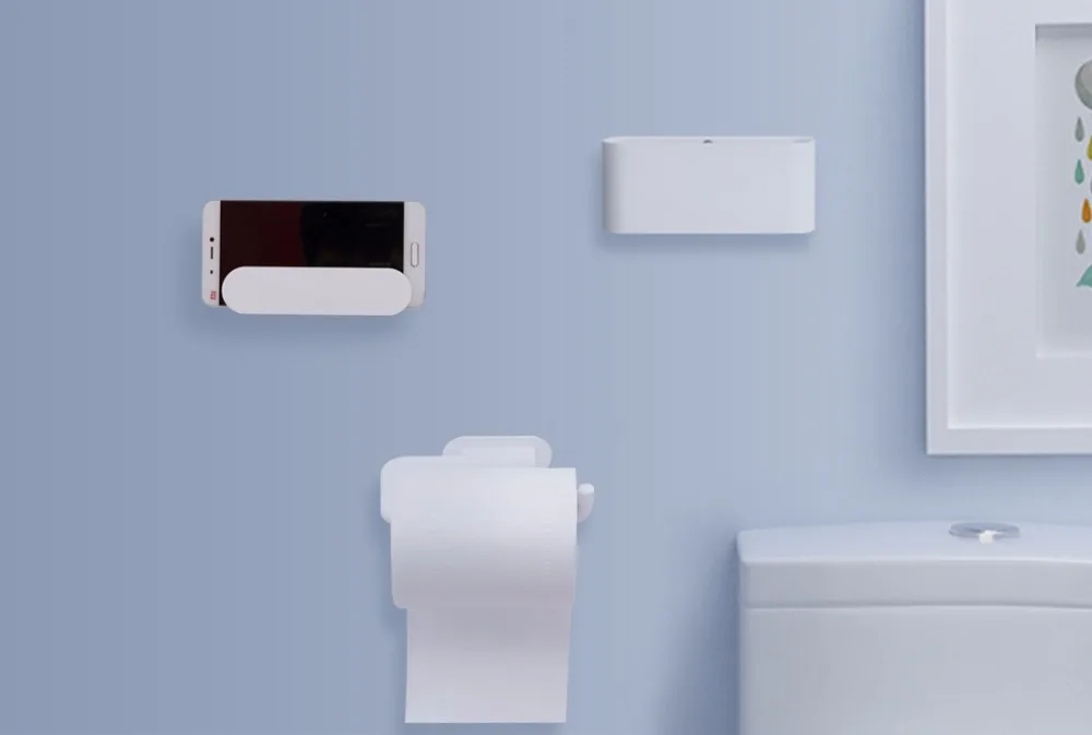 xiaomi mijia HL Ванная комната 5 в 1 наборы для мыла зуб крюк Коробка для хранения и держатель телефона для ванной комнаты душевая комната инструмент