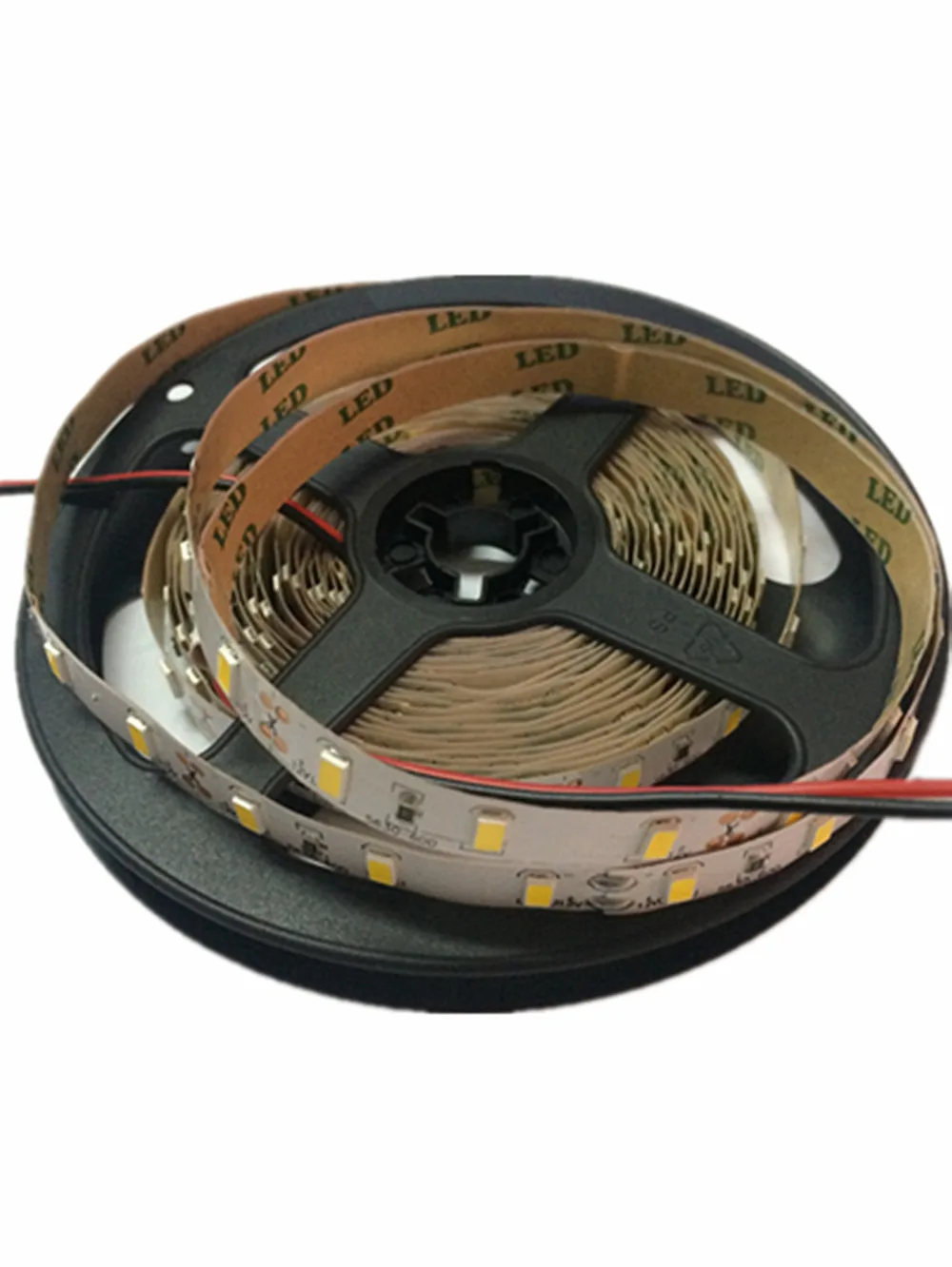 1 шт. SMD 5630 Светодиодная лента 12 В постоянного тока 60 светодиодов/м 5 м/рулон IP33 без